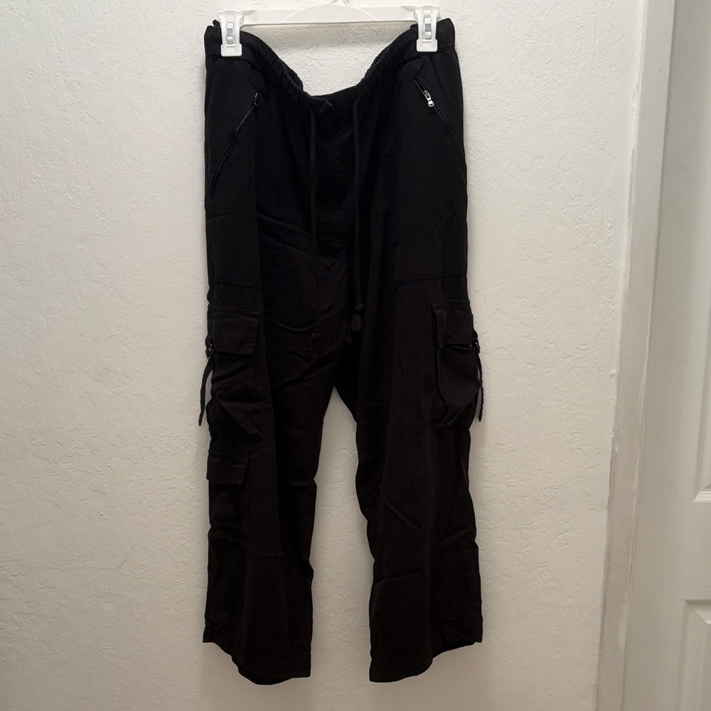 Black Cargo Pant for Women